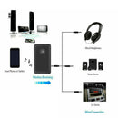 Bluetooth 5.0 Transmitter and Receiver 2-in-1 Wireless 3.5mm Car Home Adapter
