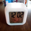 Mini LED Colorful Digital Electronic Glowing Alarm Clock Child Bedroom Gift New