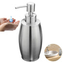 Stainless Steel Pump Soap Lotion Dispenser Shampoo Liquid Foam Bottle Bathroom