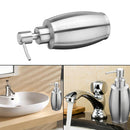 Stainless Steel Pump Soap Lotion Dispenser Shampoo Liquid Foam Bottle Bathroom