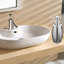 Stainless Steel Pump Soap Lotion Dispenser Shampoo Liquid Foam Bottle Bathroom