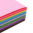 40pcs Colorful Non-Woven DIY Crafts Felt Fabric Kids Sewing Accessories