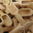 10x Soup Spoon Wooden Scoop Salt Sugar Coffee Soup Spoon Mini Cooking Utensils