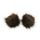 12pcs Faux Fur PomPom Ball Fluffy Ball Pendant Accessories For Bags Hat Keychain