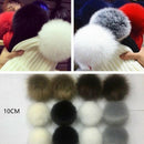 12pcs Faux Fur PomPom Ball Fluffy Ball Pendant Accessories For Bags Hat Keychain