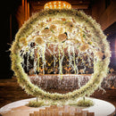 1 PC Acrylic Crystal Beads Curtain Garland Wedding Decor House Club Supplies