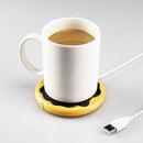 1pcs USB Plastic Heating Coaster Warmer Electric Mug Cup Heater Mat Office