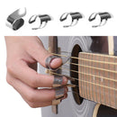 4pcs 1 Thumb+3 Finger Nail Guitar Picks Plectrum Band for Banjo Ukulele Guitar