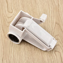 1x Rotary Cheese Grater Cutter Garlic Shredder Stainless Steel Hand Shake