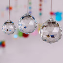 Rainbow Crystal Ball Prism Feng Shui Faceted Pendant Drop Hanging 1PC