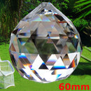 Rainbow Crystal Ball Prism Feng Shui Faceted Pendant Drop Hanging 1PC