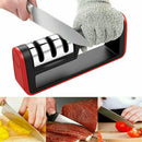 1XKnife Sharpener 3 Stage Kitchen Straight Tungsten Diamond Ceramic Professional