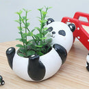 Flower Planter Vase Panda Shape -Holder Cute Creat-Design Home Garden Cute
