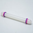 Non-Stick Sugarcraft Fondant Rolling Pin with Guide Rings Plastic Newest Useful