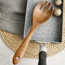 Bamboo Wooden latware Cutlery Set Fork Spoon Travel Kitchen Utensil Hot
