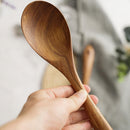 2Pcs/set Bamboo Wood Cooking Utensil Set Cookware Spatula Fork Spoon New Hot
