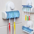 Organizer Toothbrush Holder Storage Rack Bathroom Accessories Stand 1pc
