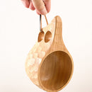 1 x Outdoor Handmade Wooden Cup Wood Tea Coffee Milk Mug Camping Newest Useful