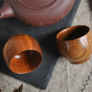Wooden Cup Traditional Chinese Style Craftsmanship Polishing Jujube Wood Mug