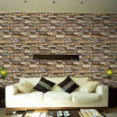 1X3D Effect Wallpaper Bricks Slate Stone Pattern 10M TV Background Bedroom Hot