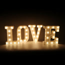 White Wooden Letter LOVE Decorative Light Wedding Party Showcase LED Newest Use