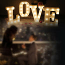 White Wooden Letter LOVE Decorative Light Wedding Party Showcase LED Newest Use