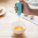 Electric Egg Mixer Stainless Coffee Whisk Beater Handheld Blender Newest Useful
