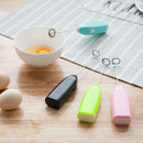 Electric Egg Mixer Stainless Coffee Whisk Beater Handheld Blender Newest Useful