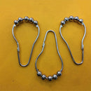 1Pcs Shower Curtain Hooks Rings, Anti-Rust Metal Glide Shower Hooks Newest Use