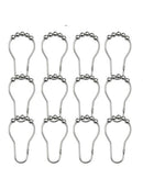 1Pcs Shower Curtain Hooks Rings, Anti-Rust Metal Glide Shower Hooks Newest Use