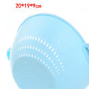 Handle Rice Wash  Basket Kitchen Rice Fruit Wash Sieve Strainer Convenient  New