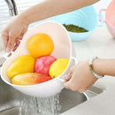 1pc Plastic Sieve Rice Washing Filter Strainer Basket Sieve Fruit Drainer Hot