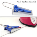Fabric Bias Tape Maker 6mm 12mm 18mm 25mm DIY Craft Sewing Tools 4 Sizes/Set