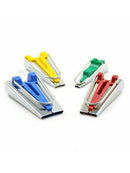 Fabric Bias Tape Maker 6mm 12mm 18mm 25mm DIY Craft Sewing Tools 4 Sizes/Set