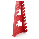 1XSpanner Storage Rack 9 Slots Wrenches Holder Organizer Plastic Storage Red