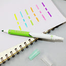 6Pc Erasable Highlighter Double-end Fluorescent Marker Pens Student Supplies New