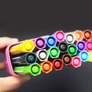 1 Set Watercolor Marker Pens Washable for Painting Drawing Doodling Writing