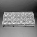Chocolate Mold 21 Half Ball Clear Hard Mould Candy Maker Cake Mousse Baking Tool