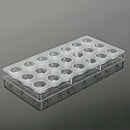Chocolate Mold 21 Half Ball Clear Hard Mould Candy Maker Cake Mousse Baking Tool