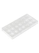 Chocolate Mold 21 Half Ball Clear Hard Mould Candy Maker Cake Mousse Baking Tool