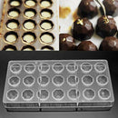 Chocolate Mold 21 Half Ball Clear Hard Mould Candy Maker Cake Mousse Baking Tool
