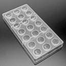 Chocolate Mold 21 Half Ball Clear Hard Mould Candy Maker Cake Mousse Baking Tool