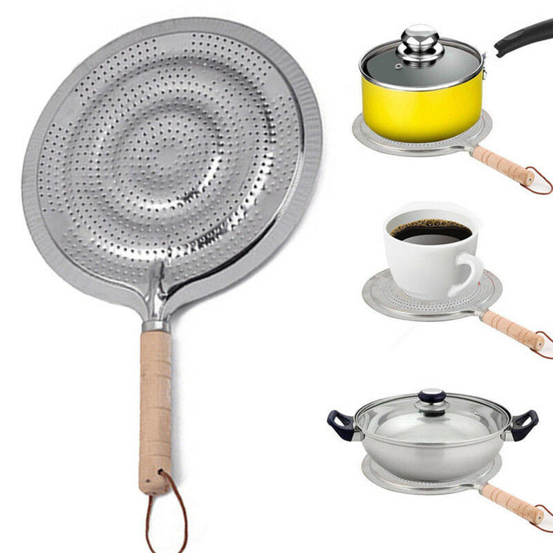 1 x Heat Diffuser Flame Guard Simmer Plate Electric Stovetops Reducer Pan Mat