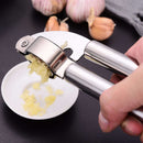 Stainless Steel Garlic Press Crusher Squeezer Mincer Chopper Kitchen Gadget