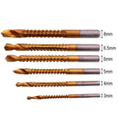 6Pcs/Set Metal Drill Bits High Speed Steel HSS Saw Grinding tools Newest Useful