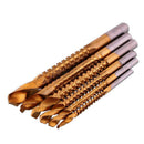 6Pcs/Set Metal Drill Bits High Speed Steel HSS Saw Grinding tools Newest Useful