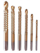 6Pcs/Set Metal Drill Bits High Speed Steel HSS Saw Grinding tools Newest Useful