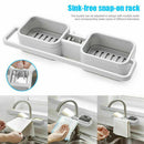 Double Layers Asphaltene Receptacle Shelf-Kitchen Drain Rack Storage Holder New