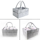 Felt Baby Diaper Nursery Storage Wipe Bag Nappy Organizer Container Basket