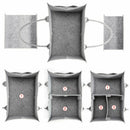 Felt Baby Diaper Nursery Storage Wipe Bag Nappy Organizer Container Basket